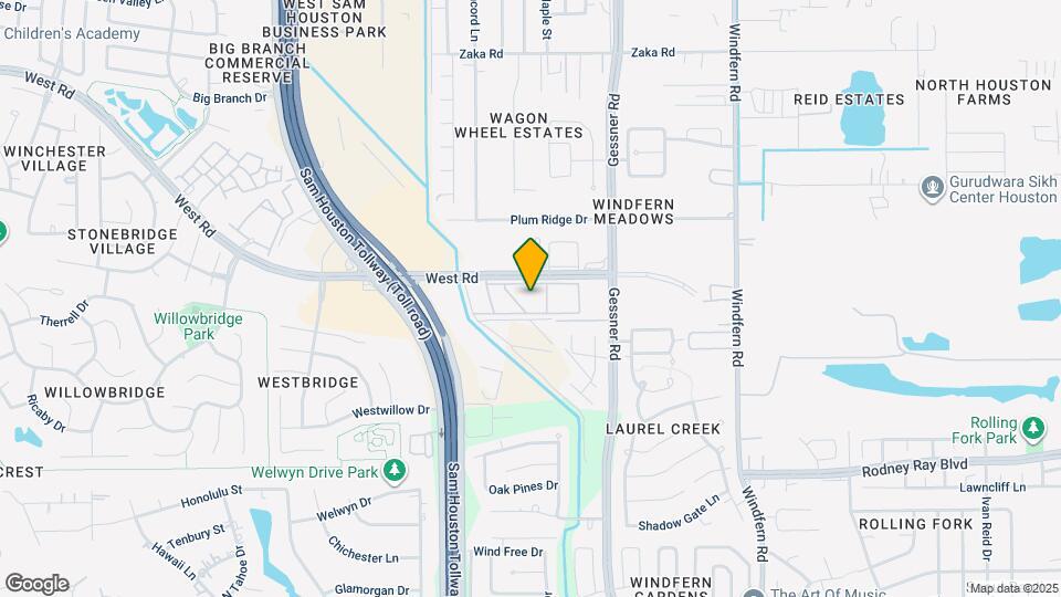 8989 West Rd Map and Location Details