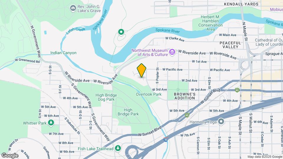 162 S Coeur Dalene St, Unit B 301 Map and Location Details