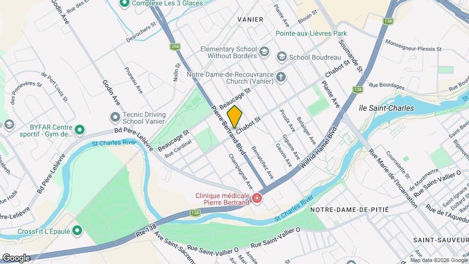 232 Pierre-Bertrand Boul Map and Location Details