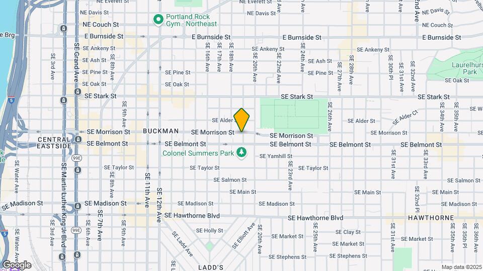 1836 SE Morrison St Mapa y Detalles de la Ubicación