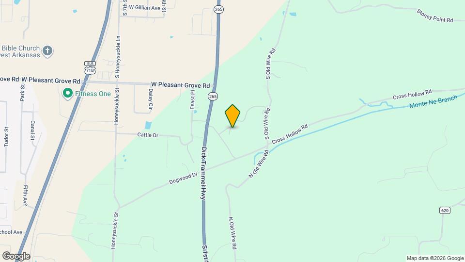 4600 S Old Wire Rd Map and Location Details