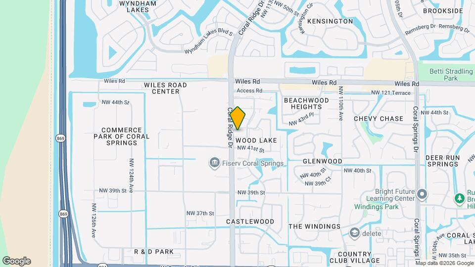 11575 NW 42nd St Map and Location Details