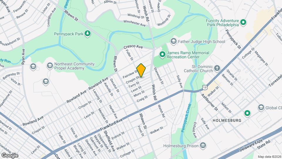 8114 Terry St Mapa y Detalles de la Ubicación