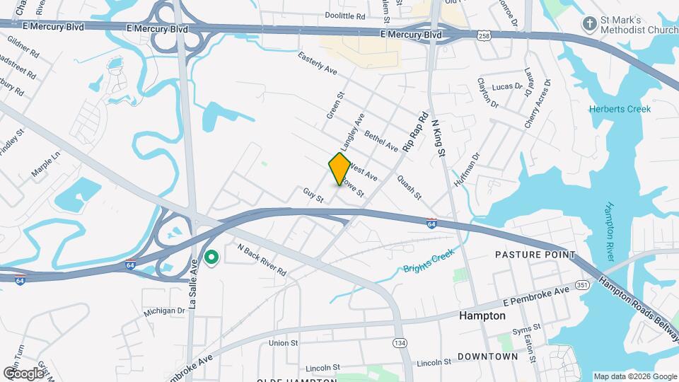 1012 Carver St Map and Location Details