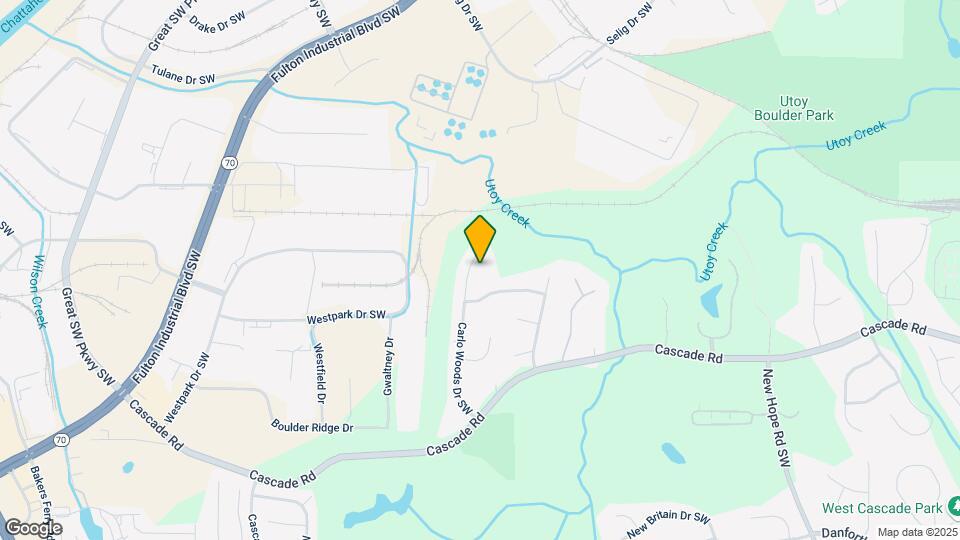 1155 Carlo Woods Dr SW Map and Location Details