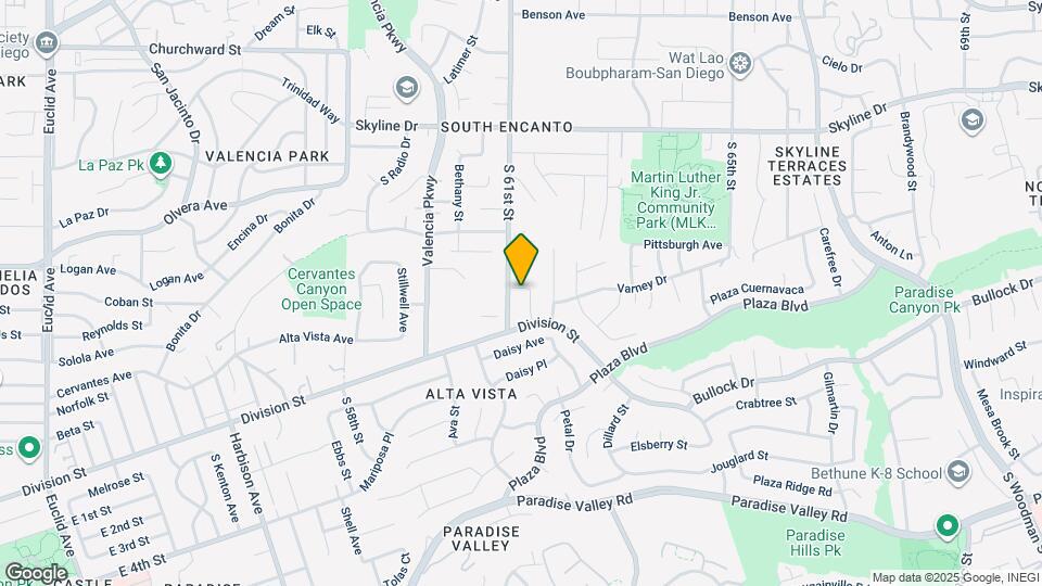 1320 Vinca Way Map and Location Details