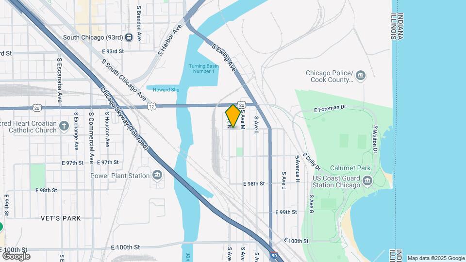 3505 E 96th St Map and Location Details