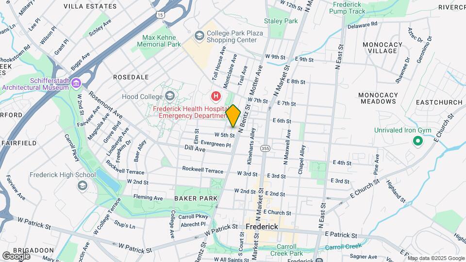 207 W 5th St Mapa y Detalles de la Ubicación