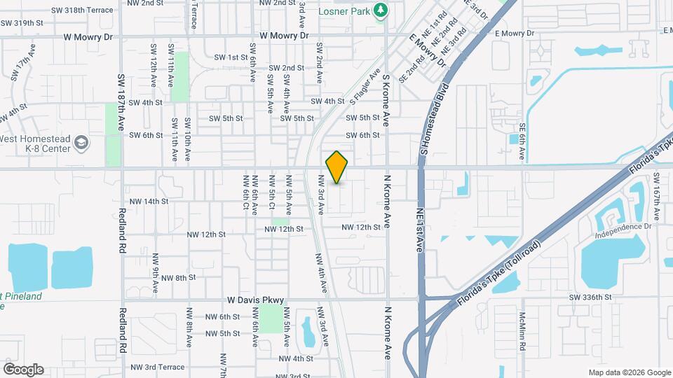 1462 NW 2nd Ave Mapa y Detalles de la Ubicación