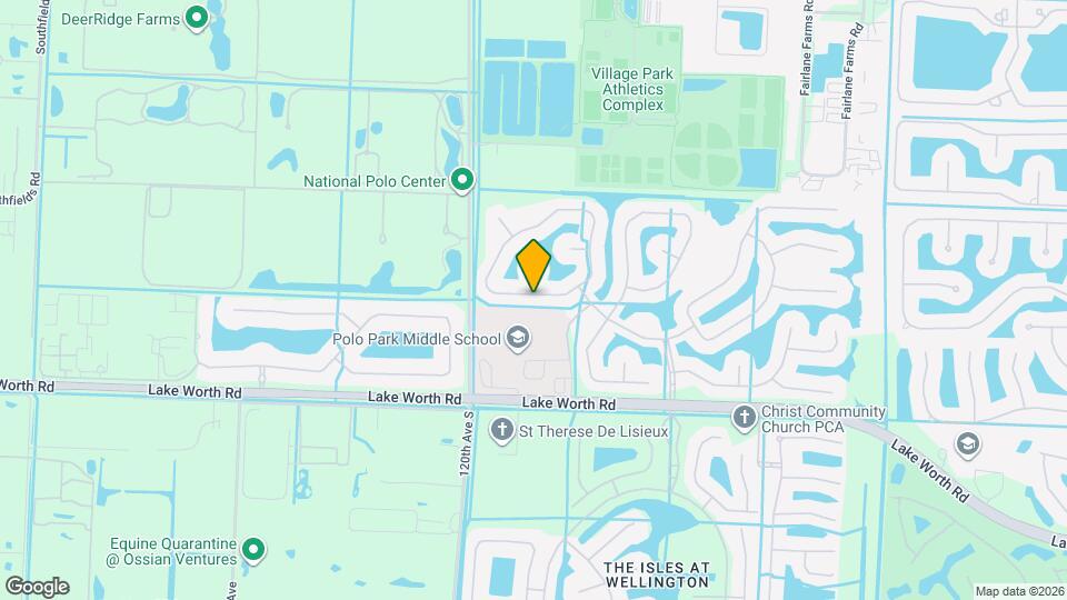 3800 Miramontes Cir Map and Location Details