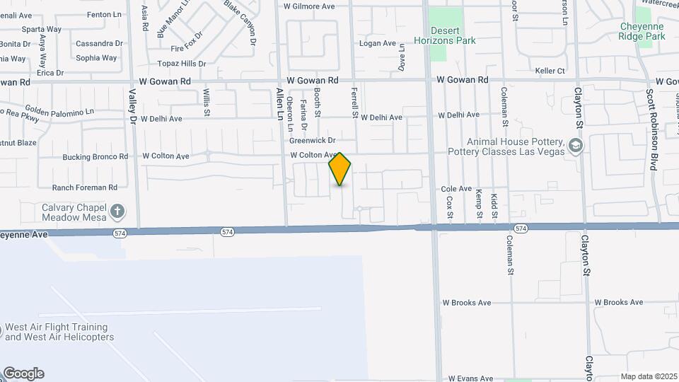 3305 Cheyenne Gardens Way Map and Location Details