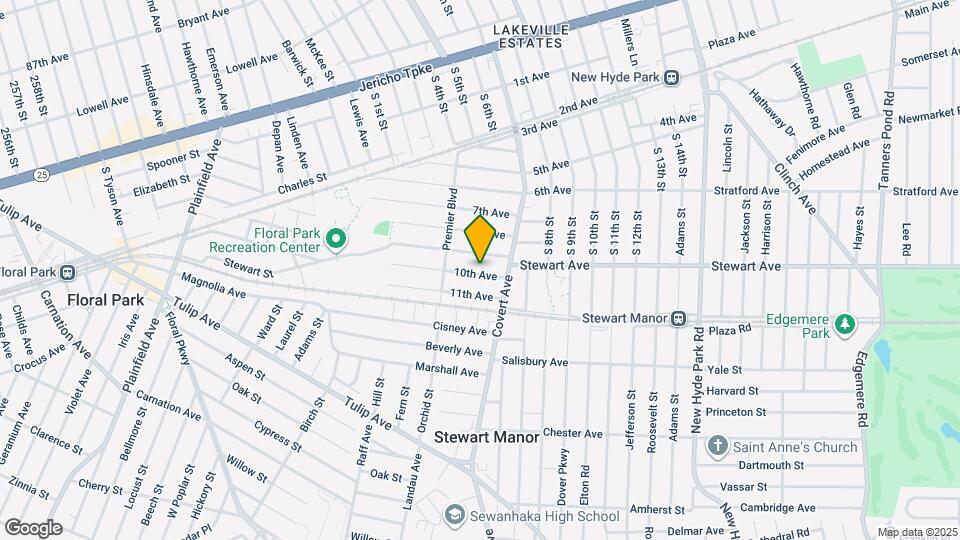 627 10th Ave Map and Location Details