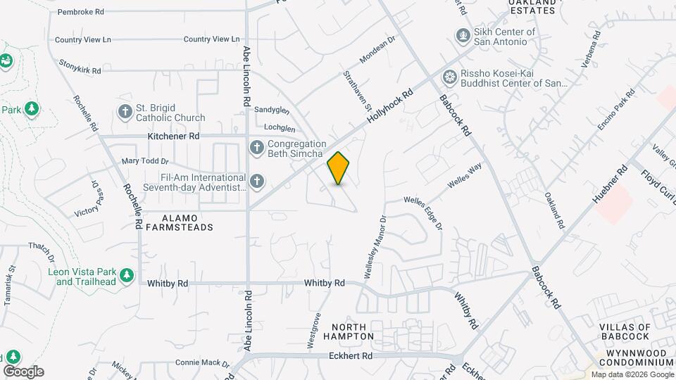 6438 Lost Holly Map and Location Details