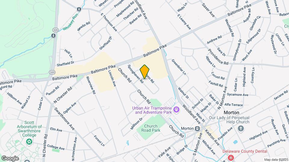 915 Springhaven Rd Map and Location Details