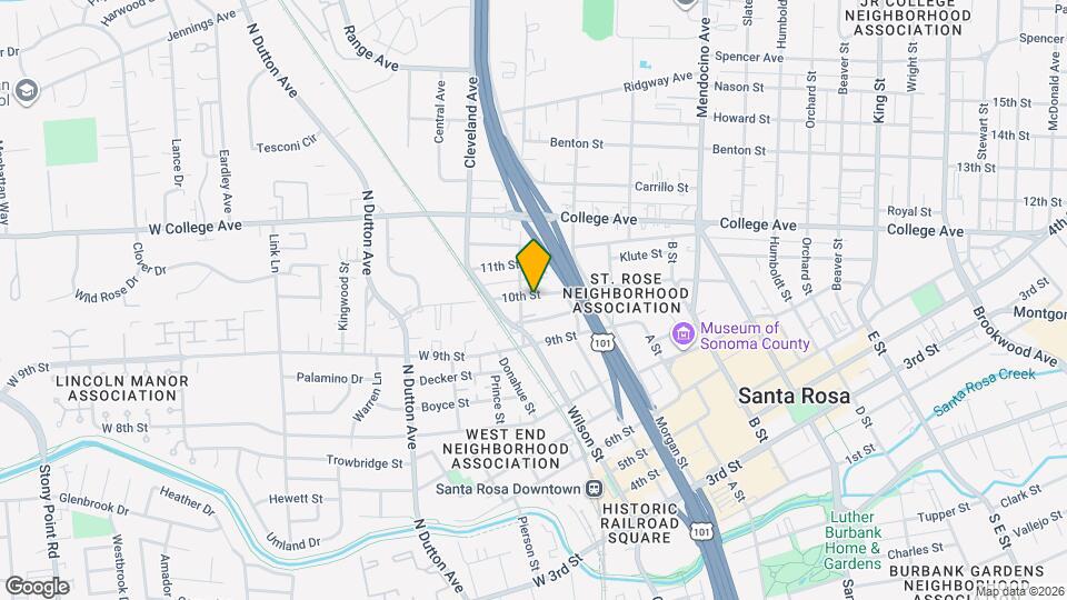 112 10th St Map and Location Details