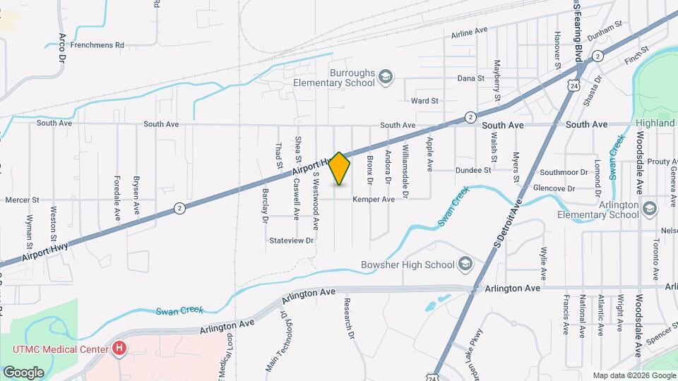 619 Durango Dr Map and Location Details