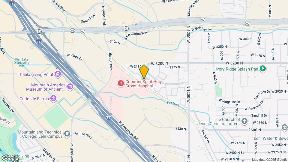 1598 Westbury Way Map and Location Details