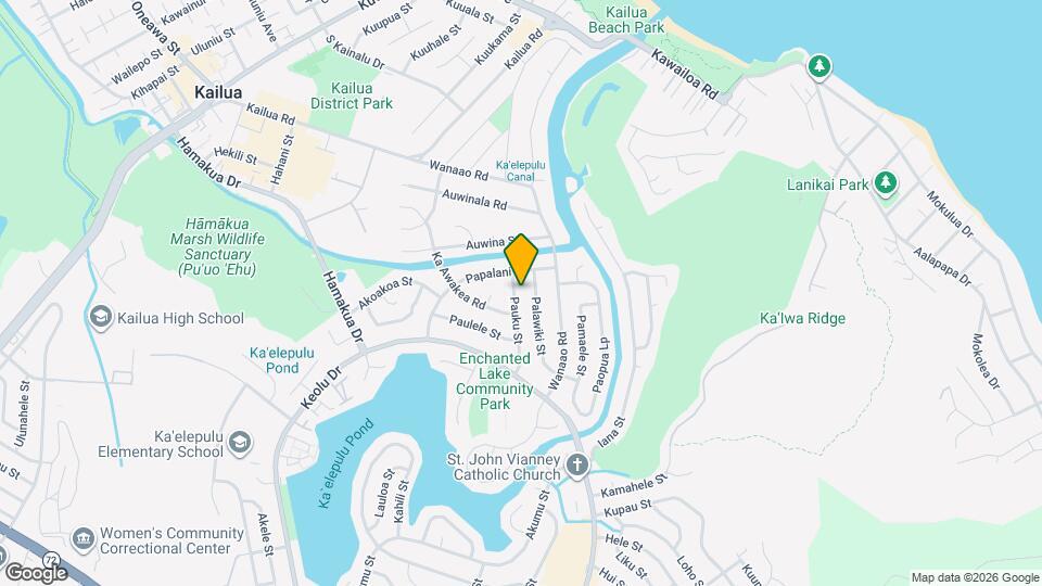 549 Pauku St Map and Location Details