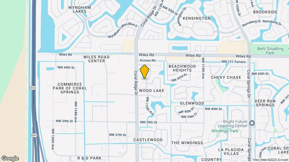 11501 NW 43rd St Map and Location Details
