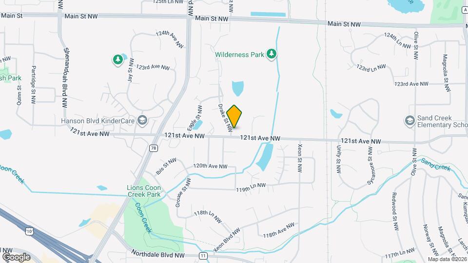 12115 Drake St NW Map and Location Details