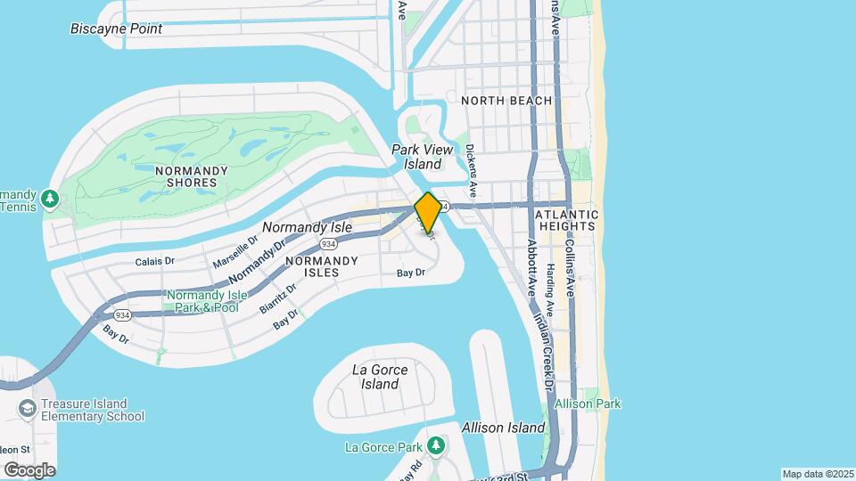 6910 Bay Dr Map and Location Details