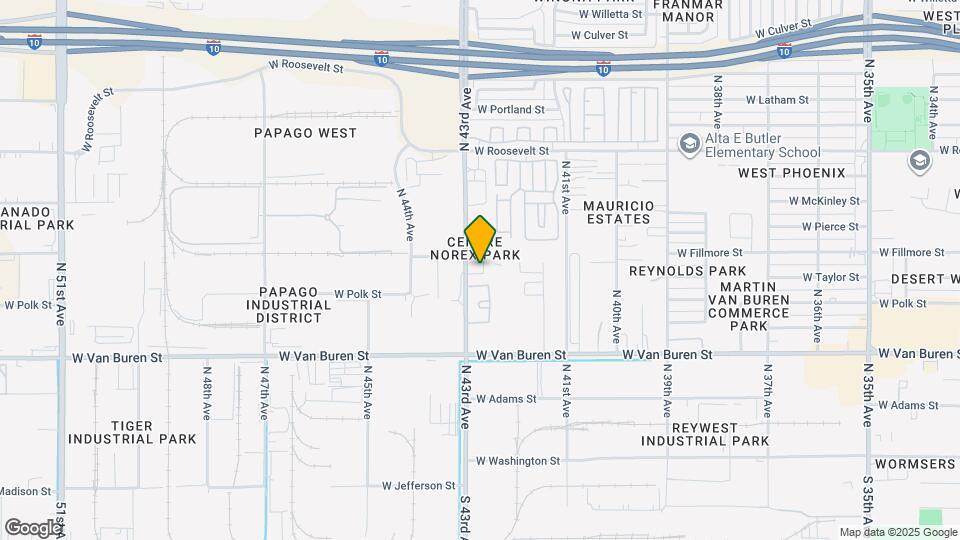 4280 W Taylor St Map and Location Details