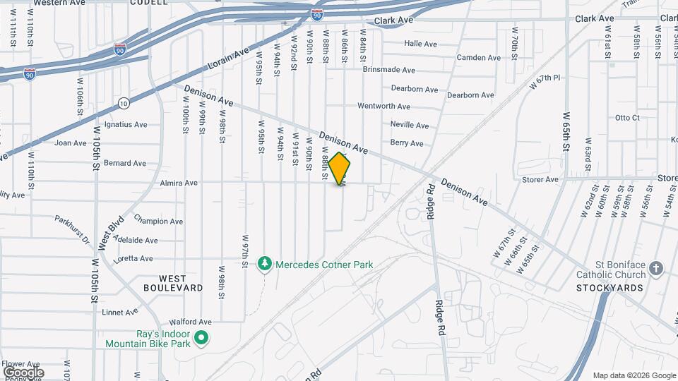 3372 W 86th St Map and Location Details