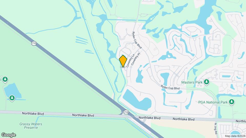 602 Sabal Palm Ln Map and Location Details