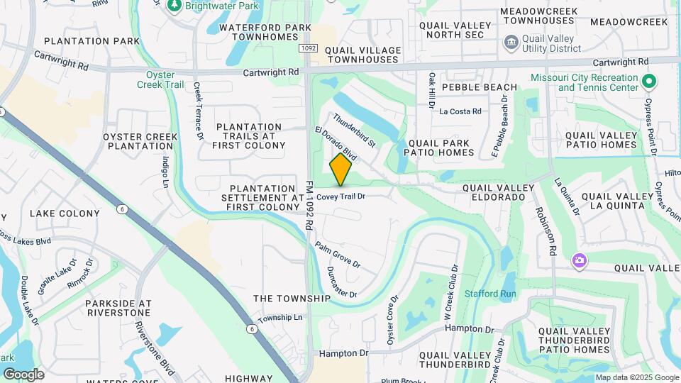 3518 Covey Trail Dr Map and Location Details