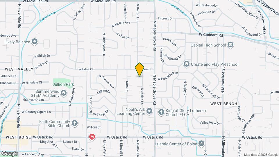 3851 N Jackie Ln Map and Location Details