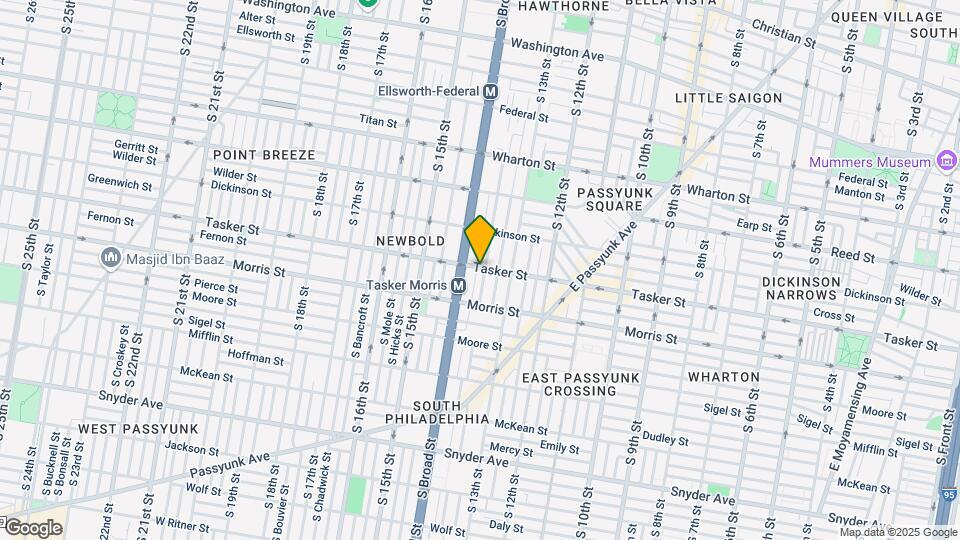 1326 Tasker St Map and Location Details