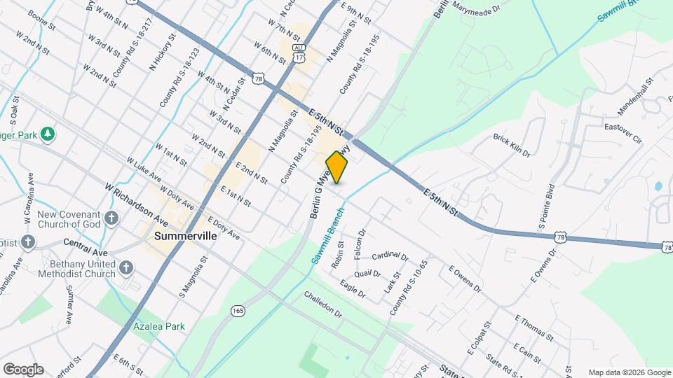 405 E 3rd N St Map and Location Details