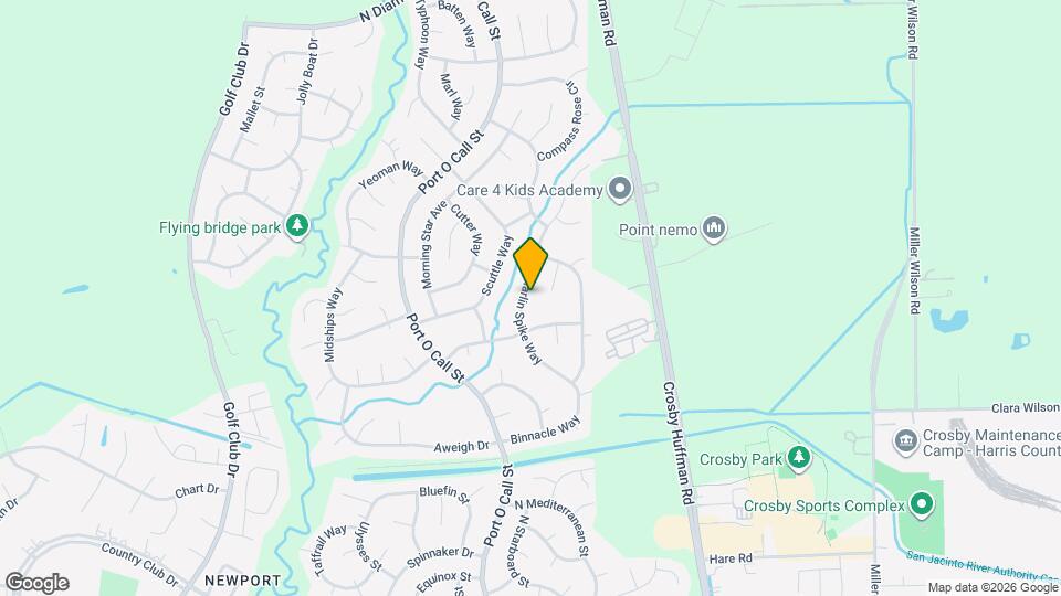 17006 Marlin Spike Way Map and Location Details