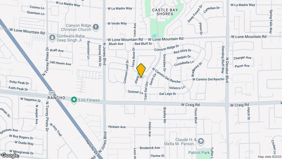 4517 Inez Dr Map and Location Details