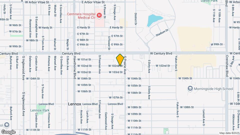 4014-4020 W 102nd St Mapa y Detalles de la Ubicación