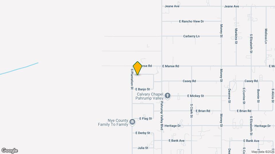 801 E Clementine St Map and Location Details