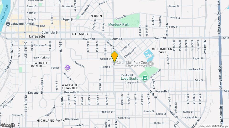 317 S 18th St Map and Location Details