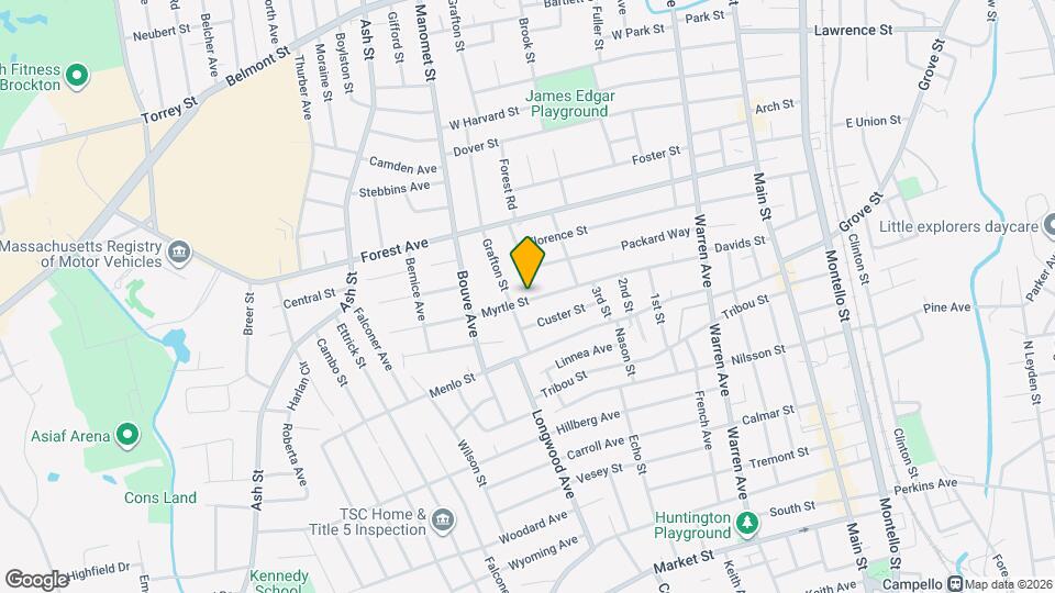 153 Myrtle St Map and Location Details