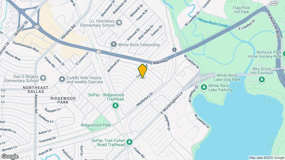 7219 Clemson Dr Mapa y Detalles de la Ubicación