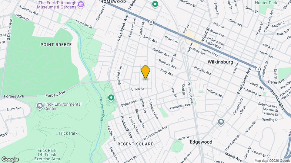 550 S Trenton Ave Map and Location Details