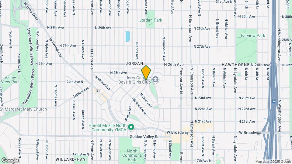 2431 N Ilion Ave Map and Location Details