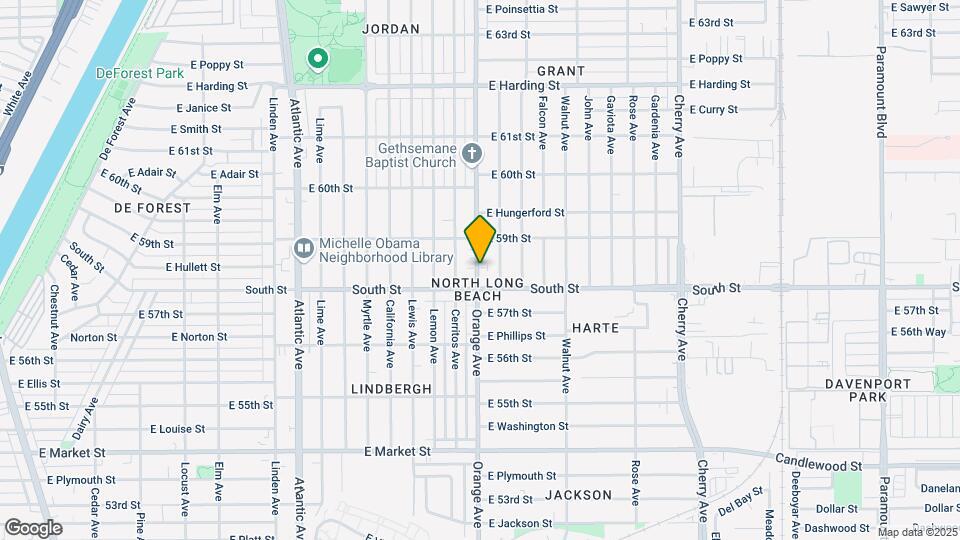 5840 Orange Ave Map and Location Details
