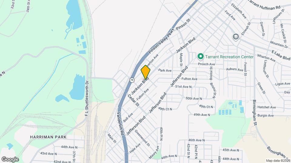 829 Jackson Blvd Map and Location Details