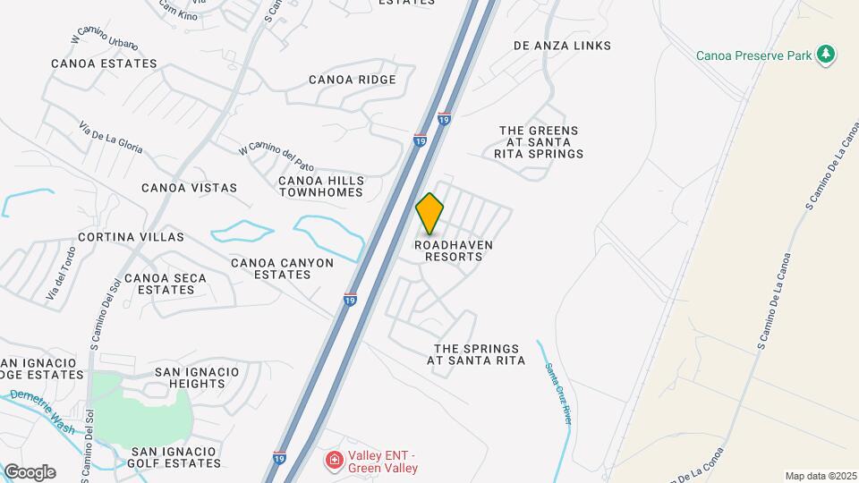 3781 S Avenida de Encino Map and Location Details