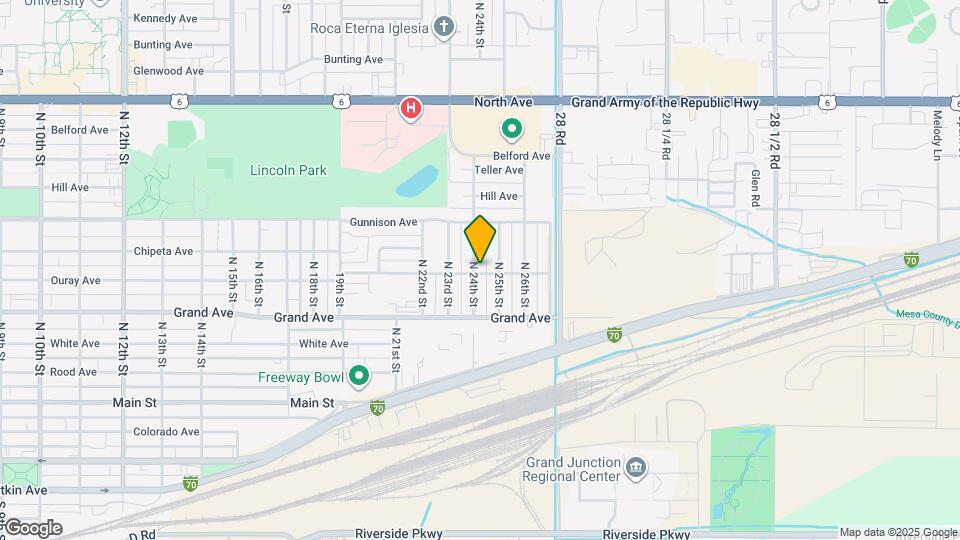 506 N 24th St Map and Location Details