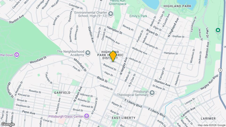 5510 Stanton Ave Map and Location Details