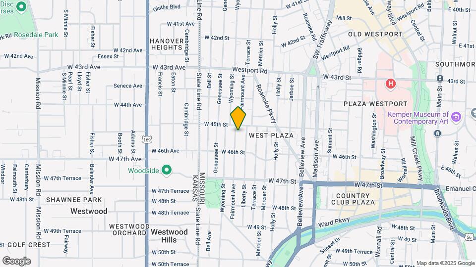 4511 Fairmount Ave Mapa y Detalles de la Ubicación