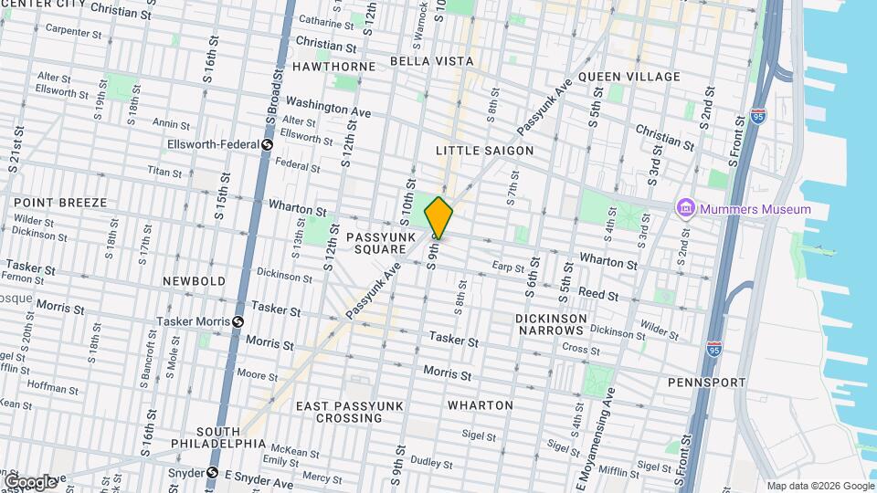 1313 S 9TH St Mapa y Detalles de la Ubicación