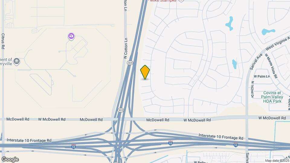 16931 W Holly St Map and Location Details