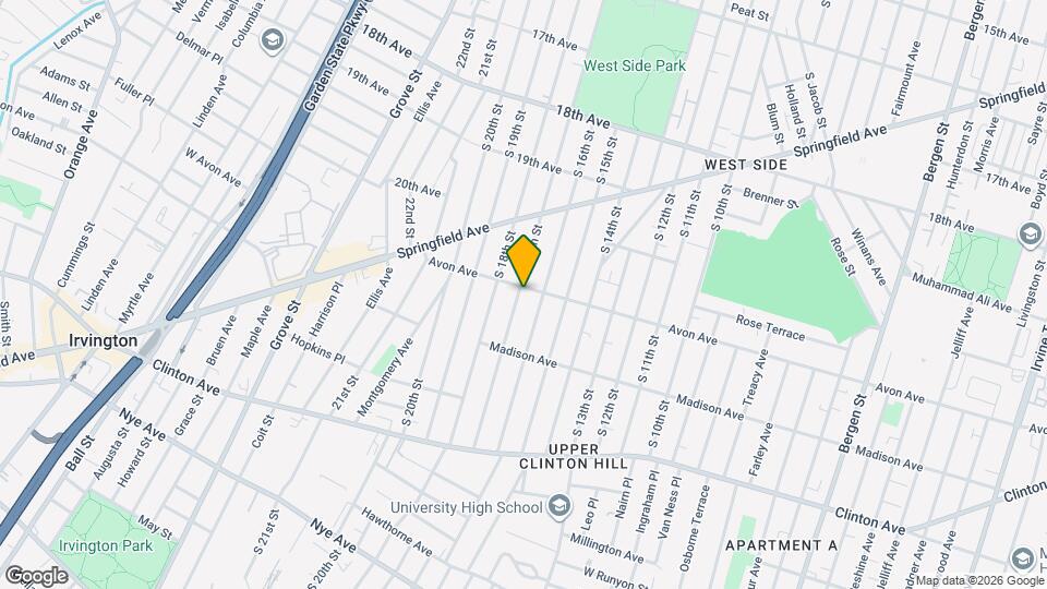 456 Avon Ave, Unit 3L Map and Location Details